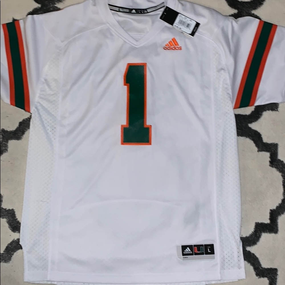 University of Miami Adidas Jersey
